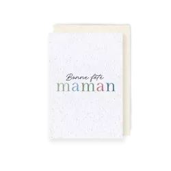 Carte à planter Fête des Mères « les Nymphéas »