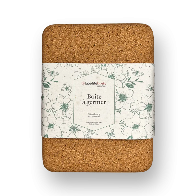 Boîte à germer - lapetiteboîte | Papierfleur.fr, le papier qui fleurit