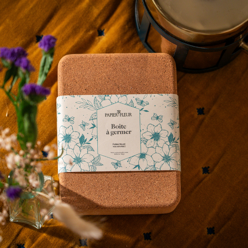 Boîte à germer - lapetiteboîte | Papierfleur.fr, le papier qui fleurit