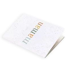 Carnet à planter Maman les Tournesols –  Papier Fleur