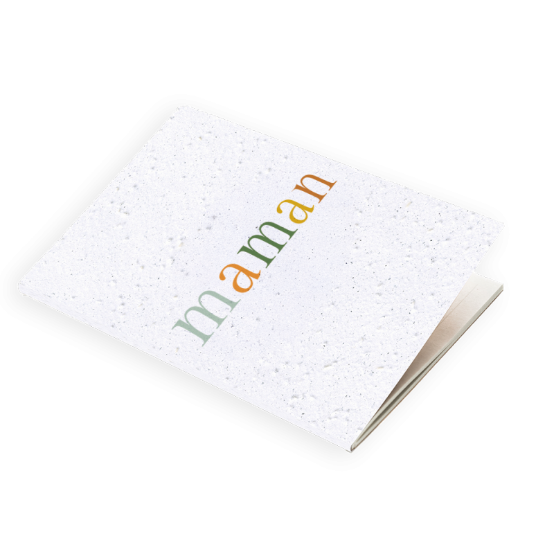 Carnet à planter Maman les Tournesols –  Papier Fleur
