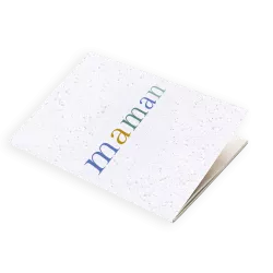 Carnet à planter Maman les Nymphéas –  Papier Fleur