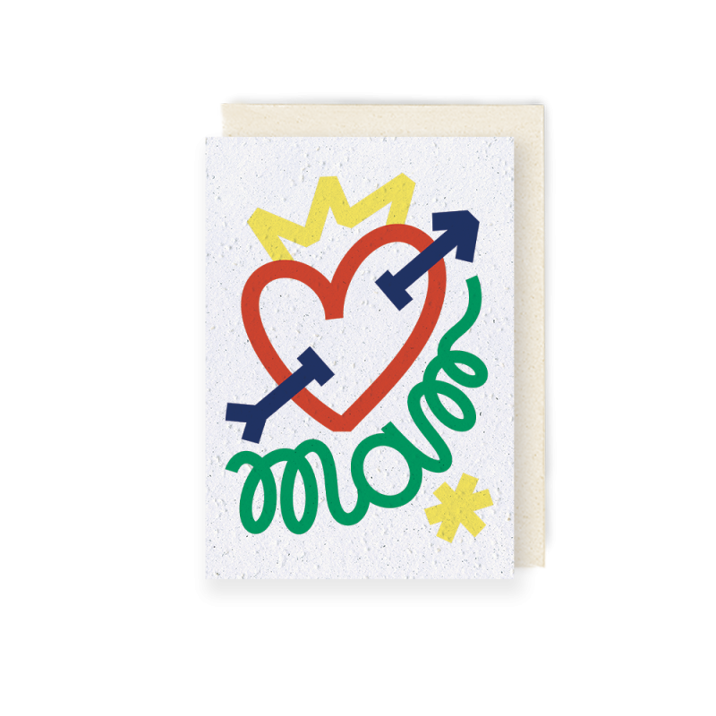 Carte à planter Bonne fête Mam’ – Capsule Alice Cateland