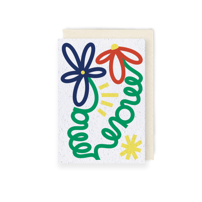 Carte à planter Bonne fête Mam’ – Capsule Alice Cateland