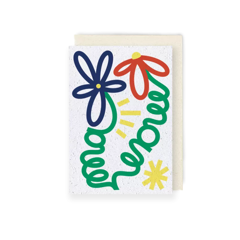 Carte à planter Bonne fête Mam’ – Capsule Alice Cateland