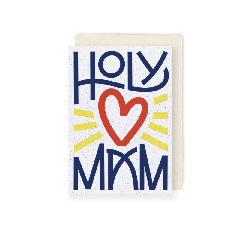 Carte à planter, Holy Mam – Capsule Alice Cateland