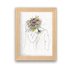 Affiche à planter couple saint-valentin | Papierfleur, le papier qui fleurit