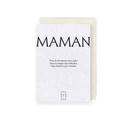 Carte à planter « Maman »
