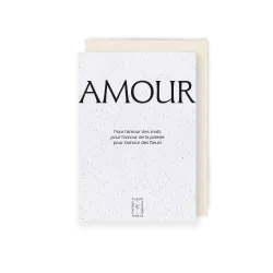Carte à planter « Amour »
