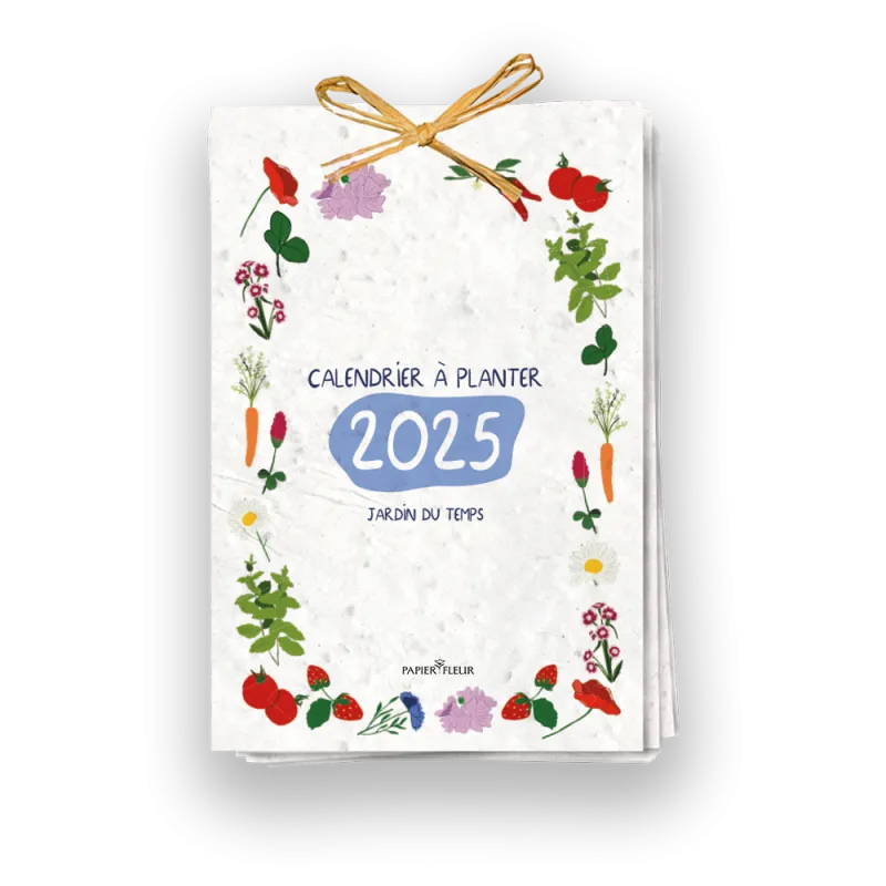 Calendrier à planter 2025, Jardin du temps