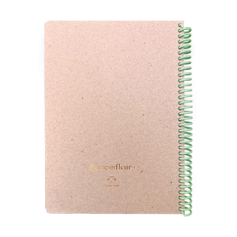 Carnet à planter - Carreaux | Papierfleur, le papier qui fleurit.