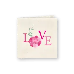 Carte Pop-up - Love | Papierfleur.fr, le papier qui fleurit