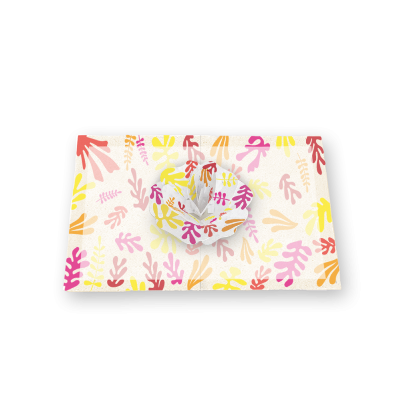 Carte Pop-up - Matisse | Papierfleur.fr, le papier qui fleurit