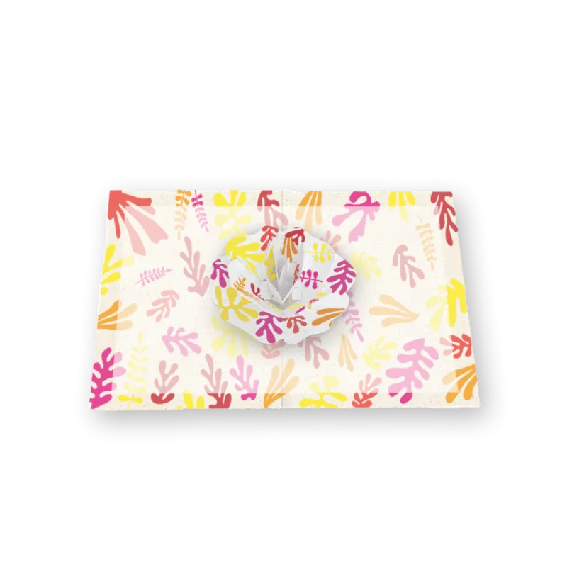 Carte Pop-up - Matisse | Papierfleur.fr, le papier qui fleurit