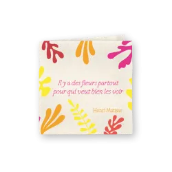 Carte Pop-up - Matisse | Papierfleur.fr, le papier qui fleurit