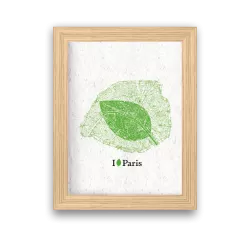 Affiche à planter « I love Paris »