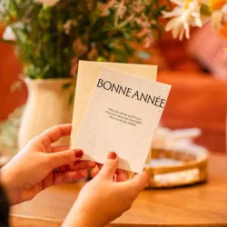 Carte à planter 2026 « Bonne année »