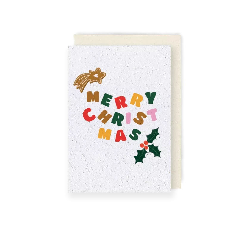 La Carte à planter 2026 « Merry Christmas » est une manière douce, festive et responsable de souhaiter la bonne année.