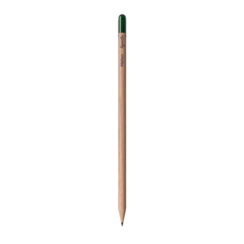 Découvrez le crayon à planter, fabriqué en bois de cèdre certifié FSC.