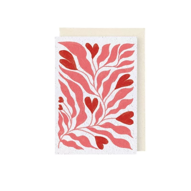 Envoyez vos plus belles déclarations avec la carte à planter « Grand Amour », une création poétique en papier ensemencé