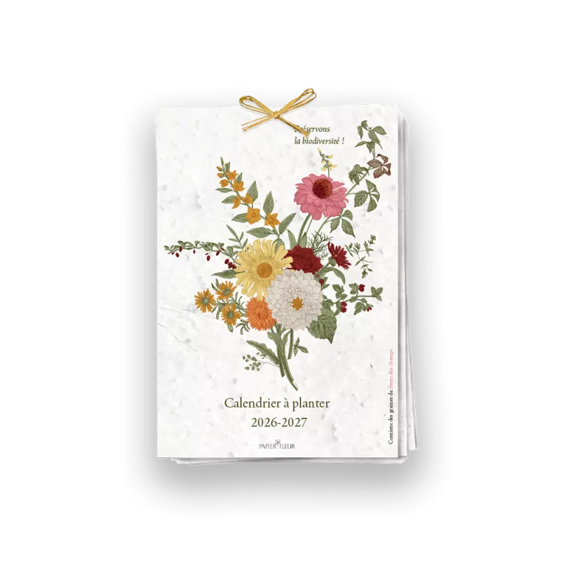 Calendrier scolaire à planter 2026-2027 « Biodiversité »