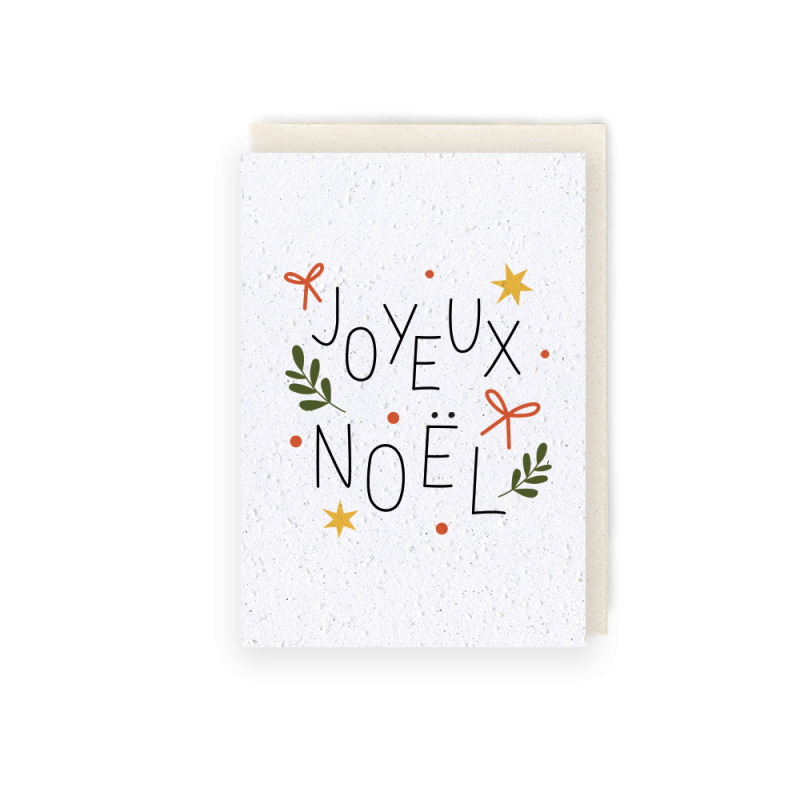 Cartes pour Noël à planter | Achat en ligne Papierfleur