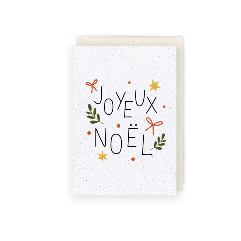 Cartes pour Noël à planter | Achat en ligne Papierfleur