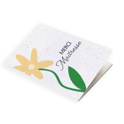 Carnet à planter « Merci Maitresse »