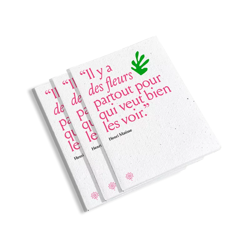 Laissez vos pensées s’épanouir sur les pages de ce carnet illustré Henri Matisse