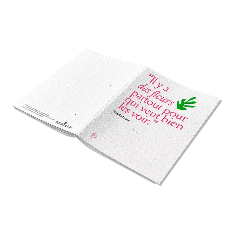 Laissez vos pensées s’épanouir sur les pages de ce carnet illustré Henri Matisse