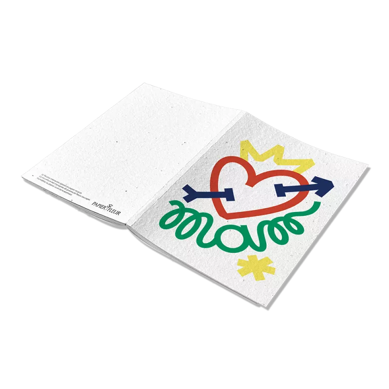 Découvrez un carnet unique issu de la capsule exclusive Papier Fleur x Alice Cateland.