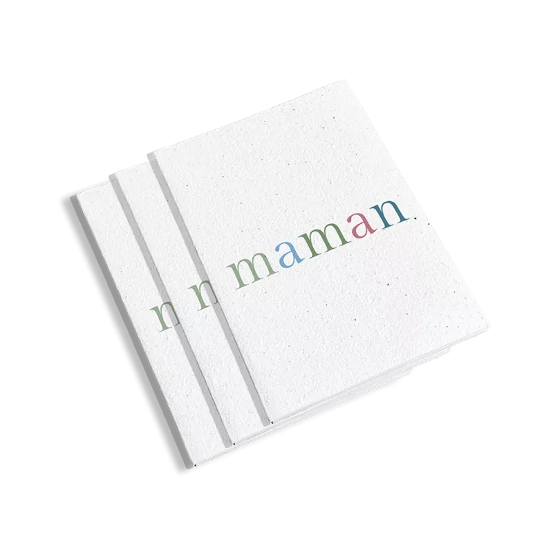 Carnet à planter « Maman les Nymphéas » – Papier Fleur