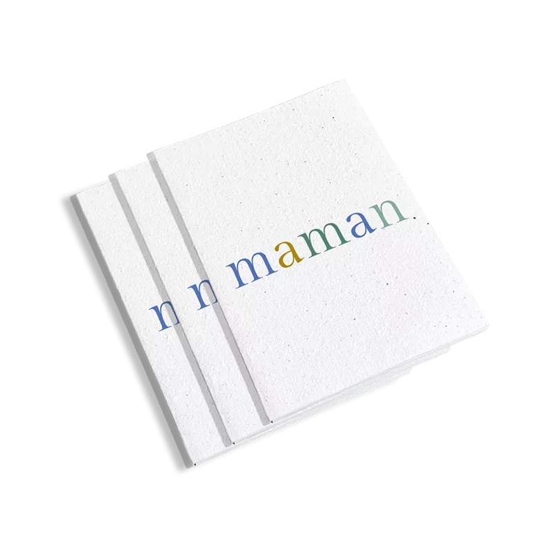 Carnet à planter « Maman jardin » – Papier Fleur