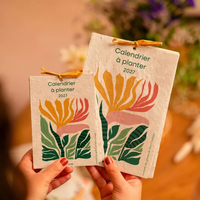 Le calendrier à planter Botania 2027 vous accompagne de janvier à décembre au fil des saisons.
