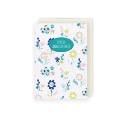 Carte Anniversaire à planter - Champêtre | Papierfleur.fr, le papier qui fleurit
