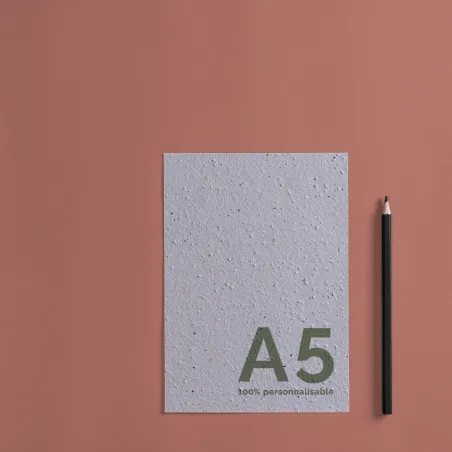 Carte à planter personnalisable A5