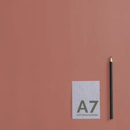 Carte à planter personnalisable A7
