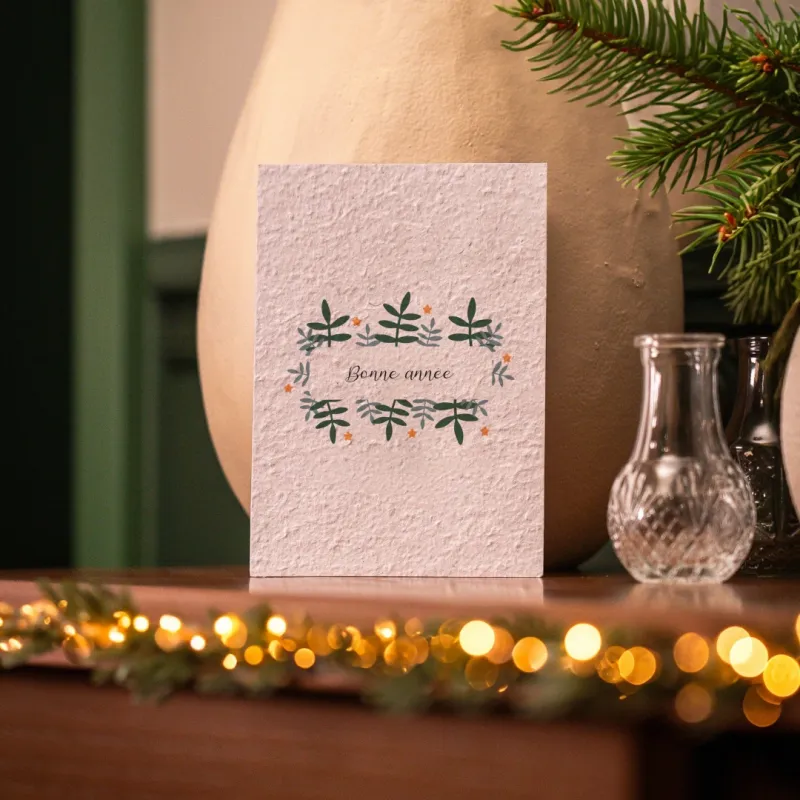 Envoyez vos plus beaux mots pour débuter l'année sous le signe du zéro déchet et 100% fleurs