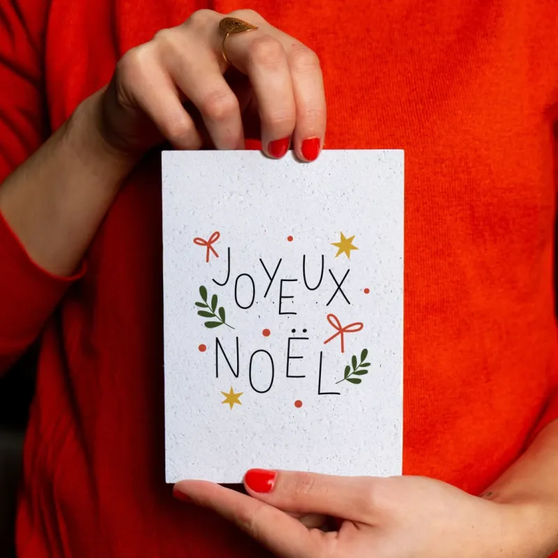 Envoyez vos plus beaux mots sur une carte à planter.