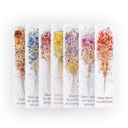 8 Marque-pages à planter - Calacolori | Papierfleur.fr, le papier qui fleurit