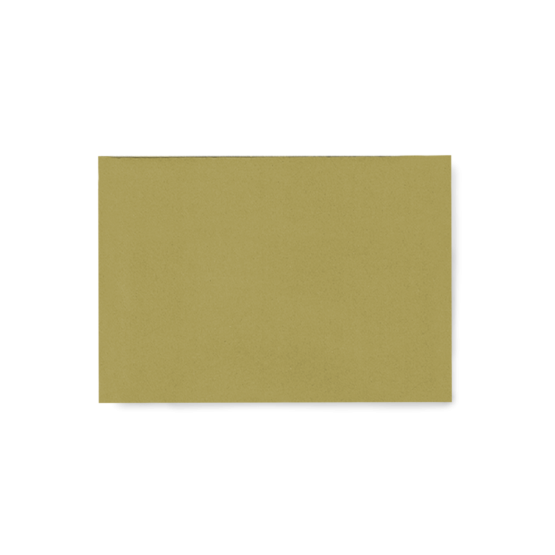 Enveloppe upcyclée vierge olive | Papierfleur, le papier qui fleurit