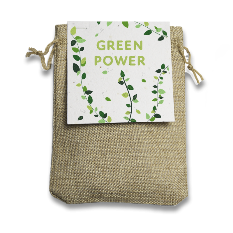 Kit à planter -Green Power | Papierfleur.fr, le papier qui fleurit