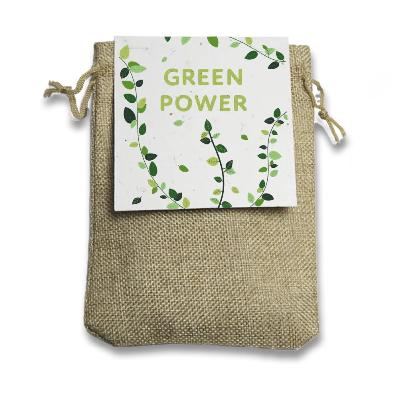 Kit à planter -Green Power | Papierfleur.fr, le papier qui fleurit