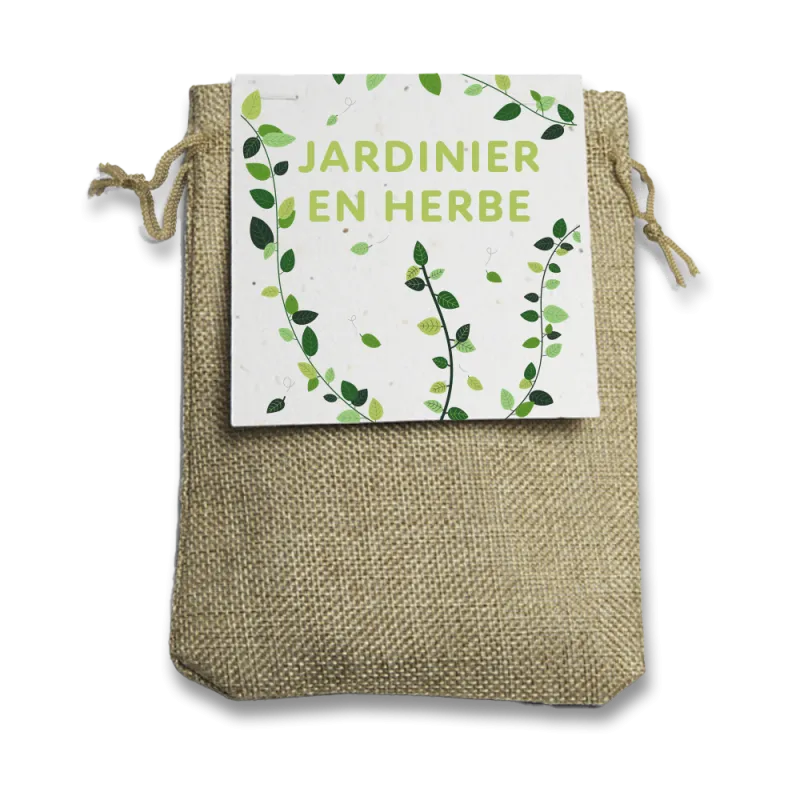 Kit à planter - Jardinier en herbe | Papierfleur.fr, le papier qui fleurit