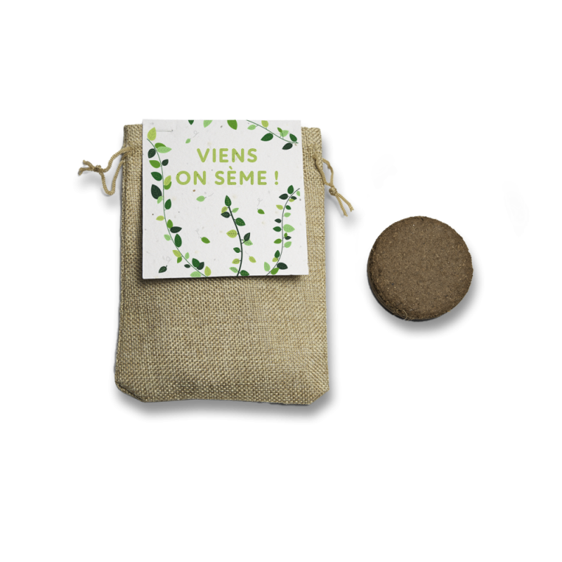 Kit à planter - Viens on sème ! | Papierfleur.fr, le papier qui fleurit
