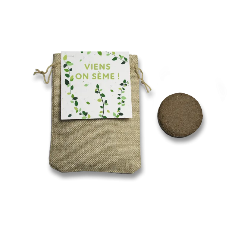 Kit à planter - Viens on sème ! | Papierfleur.fr, le papier qui fleurit
