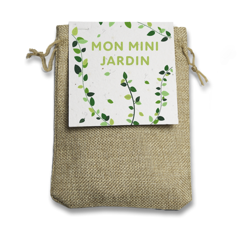 Kit à planter - Mon mini jardin | Papierfleur.fr, le papier qui fleurit