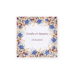 Faire-part à planter « Bleuets des champs »