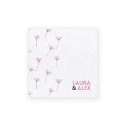 Faire-part à planter « Dans le vent »