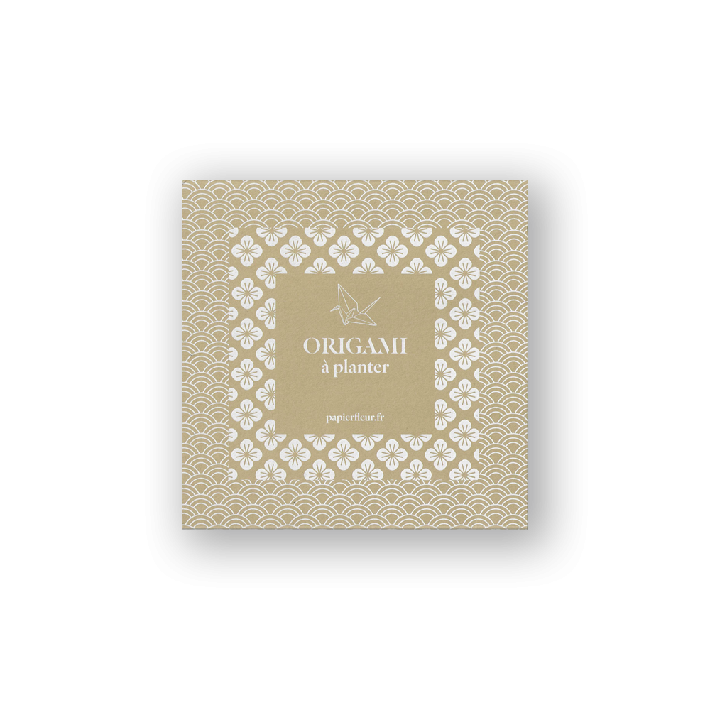 Pack origami à planter